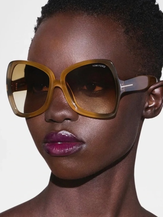 Tom Ford Accessories - Tom Ford Light Havana/Brown Gradient 60-18-135 Sunglasses NWB $530